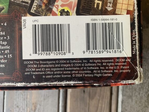 DOOM the Board Game tactical futuristic adventure by id software 2004 USA - Image 6