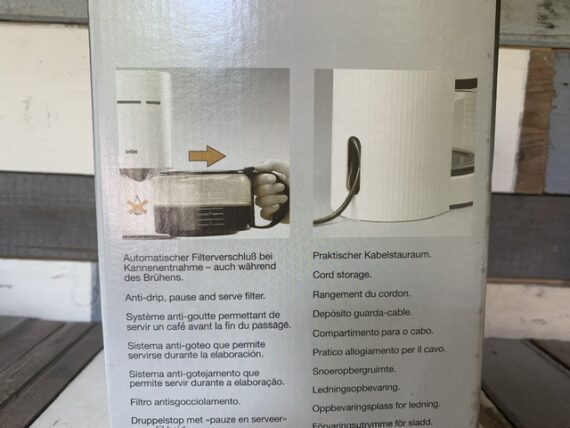 Braun KF22 Aromaster type 3083 design Coffee maker NOS 1990 Germany - Image 4