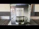 Braun KF22 Aromaster type 3083 design Coffee maker NOS 1990 Germany