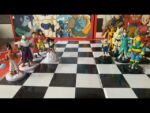 Set of Dragon Ball Z GT chess pieces DeAGOSTINI 2003 Germany