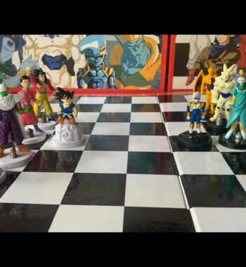 Set of Dragon Ball Z GT chess pieces DeAGOSTINI 2003 Germany