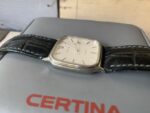 Certina unisex quartz watch 30mm steel box papers 1980 - Image 7
