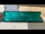 Glycine green mens dress watch box 1960 Switzerland