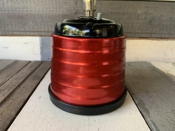 AJA candy apple red metallic coffee grinder 1960 Norway