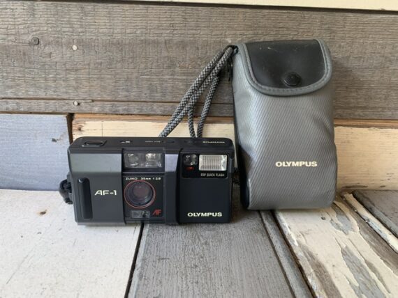 Olympus AF-1 camera orginal bag 1980 Japan - Image 3