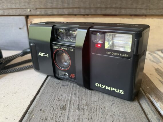 Olympus AF-1 camera orginal bag 1980 Japan