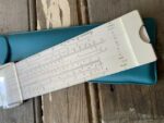Reiss 3227 Duplex slide rule sleeve 1970 Eastern Germany
