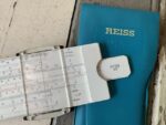 Reiss 3227 Duplex slide rule sleeve 1970 Eastern Germany