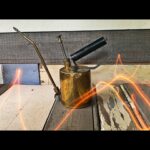 Optimus 130 oil can brass 1940 Sweden