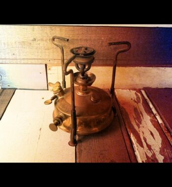 SVEA 40 brass camping stove early Sievert collapsable 1920 Sweden