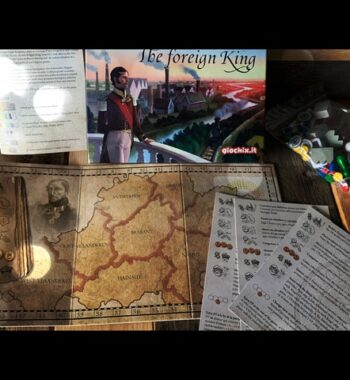 The Foreign King strategic board game Giochix 2015 Netherlands Italy