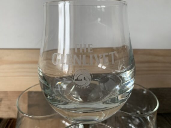 4 Whisky glasses The Glenlivet singe Malt 2010's Scotland - Image 5