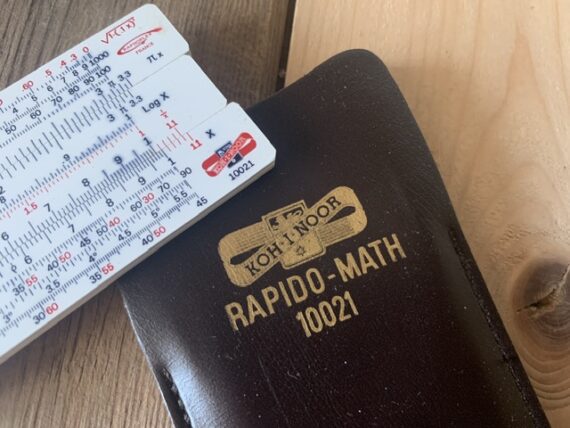 Graphoplex Koh-I-Noor Rapido-Math 10021 pocket slide rule 1960 Italy - Image 7