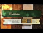 Faber Castell disponent 1/22A Addiator pen slide rule 1950 Germany