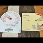 2x ALRO sound noise slide rule charts 1980 Holland