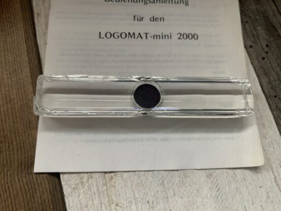 Logomat mini 2000 circular slide rule 16 inserts full set 1960 Germany - Image 8