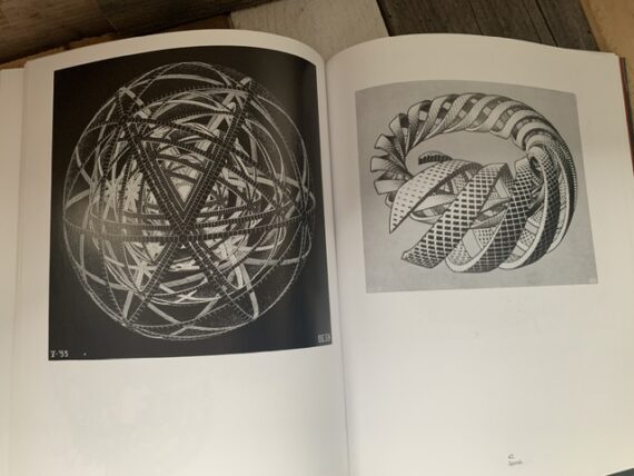 M.C. Escher Graphs and drawings book 2001 Holland Germany - Image 5