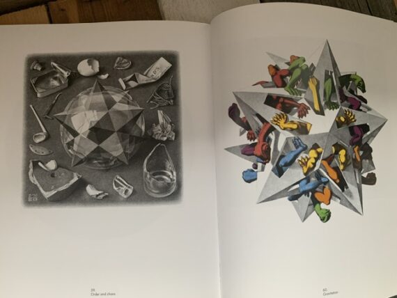 M.C. Escher Grafph and drawings book 2001 Holland Germany