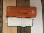 Keuffel Esser 68 1130 Deci-Lon 5 pocket slide rule case 1970 USA - Image 8