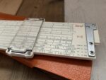 Keuffel Esser 68 1130 Deci-Lon 5 pocket slide rule case 1970 USA - Image 3