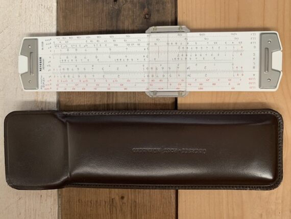Nestler Polymath-Duplex pocket slide rule 0129 sleeve 1960 Germany - Image 8