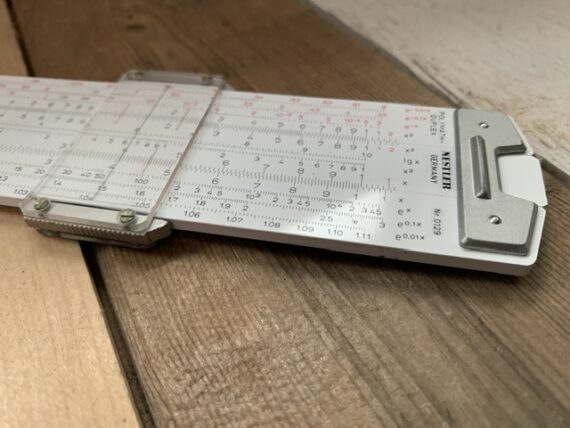Nestler Polymath-Duplex pocket slide rule 0129 sleeve 1960 Germany - Image 4