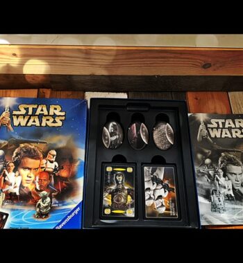 Star Wars Episode II Ravensburger card game box 2002 USA Germany