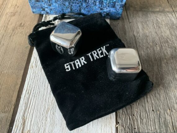 Star Trek BORG stainless steel ice cubes 2010 CBS USA