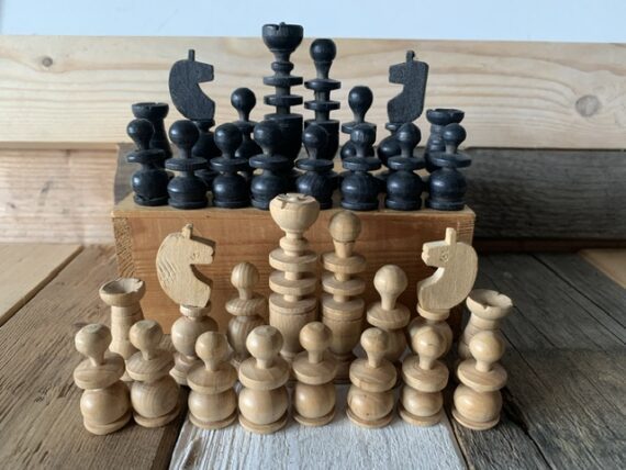 French Regency Chess set K67 ca. 1900 France - Image 2