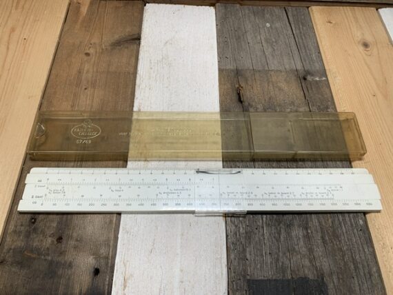 Faber Castell 57/69 Heating slide rule Dutch 1966 Germany