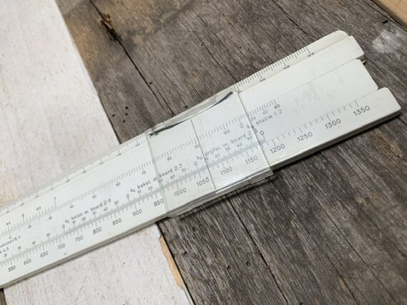 Faber Castell 57/69 Heating slide rule Dutch 1966 Germany - Image 4