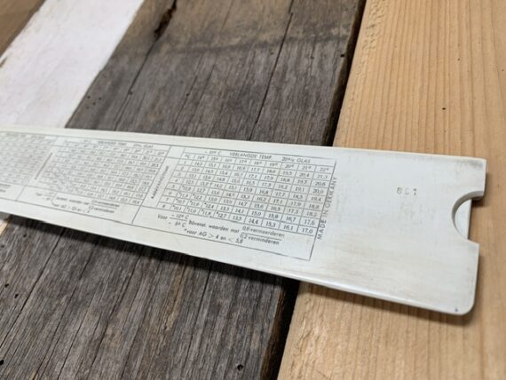 Faber Castell 57/69 Heating slide rule Dutch 1966 Germany - Image 3