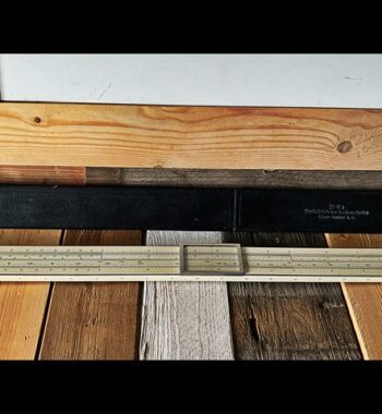 Nestler 40a Kaufmann 55 cm 22" commercial slide rule 1940 Germany
