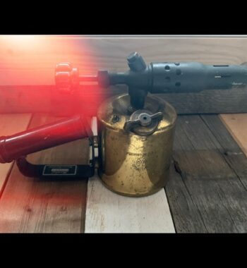 Gustav Barthel GB gasoline blow torch 1930 Germany