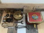 Primus 96 complete small camping stove in tin complete 1952 Sweden