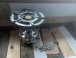 Radius 5S:or F nickle plated home stove accessories 1956 Sweden