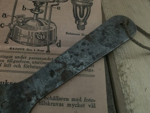 Radius 5S:or F nickle plated home stove accessories 1956 Sweden - Image 4