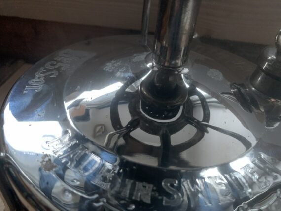 Radius 5S:or F nickle plated home stove accessories 1956 Sweden - Image 10
