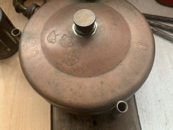 K.F. Eriksson's Prince 60 small brass camping Stove box 1940 Sweden - Image 6