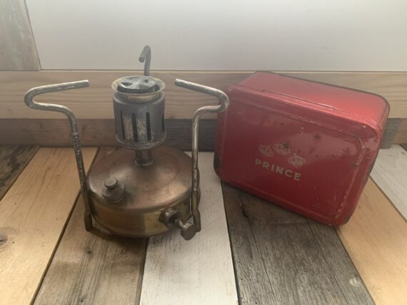 K.F. Eriksson's Prince 60 small brass camping Stove box 1940 Sweden - Image 11