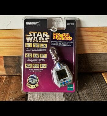 Star Wars R2D2 Hasbro virtual GiGa Pets 1997 Tiger USA