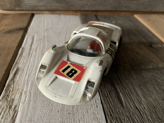Gama Rallye 1:32 Porsche 7011 light nr 18 slot car 1970 box Germany - Image 5