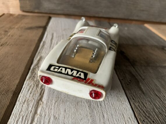Gama Rallye 1:32 Porsche 7011 light nr 18 slot car 1970 box Germany - Image 4