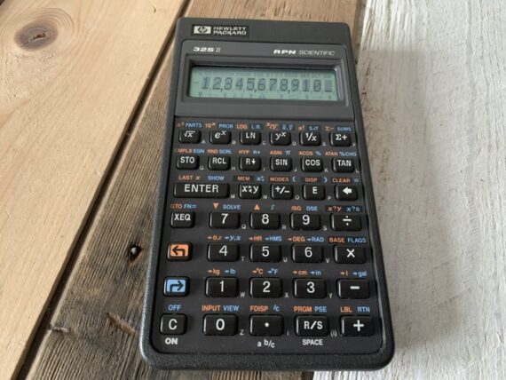 Hewlett Packard Calculator HP 32S II RPN Scientific desk 1987 USA - Image 3