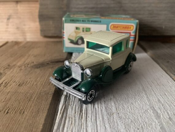 Matchbox 75 series 73 'A' Ford box 1979 Lesney England - Image 6