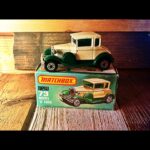 Matchbox 75 series 73 'A' Ford box 1979 Lesney England