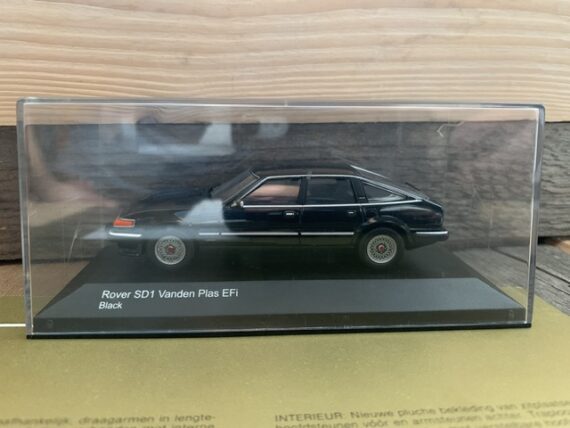 Metro Vanden Plas brochure and Lledo model Rover SD1 box 1980's England - Image 4