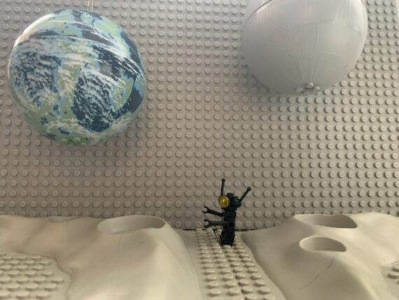 vintage Lego classic space droid