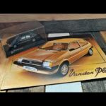 Metro Vanden Plas brochure and Lledo model Rover SD1 box 1980's England