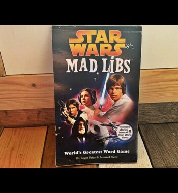 Star Wars mad libs 2008 word game booklet Penguin USA